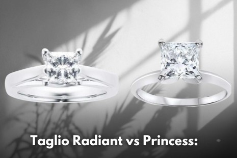 Taglio Radiant vs Princess: quale tipo di diamante scegliere per l'anello di fidanzamento
